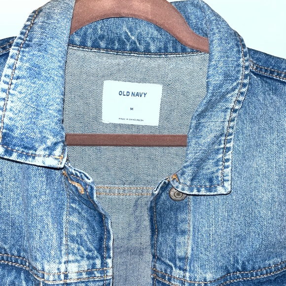 old navy crop jean jacket - Picture 3 of 3